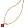 Anh�nger 585 Gold Gelbgold 1 rosa Turmalin