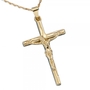 Anh�nger Kreuz 585 Gold Gelbgold Kreuz Anh�nger Goldkreuz