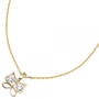 Anh�nger Schmetterling 333 Gold Gelbgold 2 Zirkonia