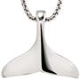 Anh�nger Walfischflosse 925 Sterling Silber rhodiniert