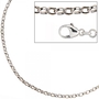 Ankerkette 925 Silber 3 mm 60 cm Halskette Kette Silberkette Karabiner