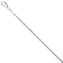 Ankerkette 925 Silber 2 mm 42 cm Halskette Silberkette Karabiner