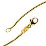 Bingokette 585 Gelbgold 1,2 mm 42 cm Gold Kette Halskette Karabiner