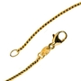 Bingokette 585 Gelbgold 1,2 mm 38 cm Gold Kette Halskette Karabiner