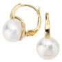 Boutons 585 Gelbgold 2 S��wasserperlen Perlen Ohrh�nger Perlenohrringe