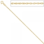 Doppelankerkette 333 Gelbgold 1,9 mm 36 cm Halskette Kette Federring 