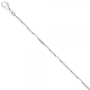 Gliederkette 925 Sterling Silber 1,4 mm 42 cm Halskette Karabiner