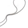 Halskette Kette 950 Platin 45 cm Platinkette Karabiner