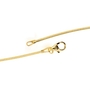 Halsreif 585 Gelbgold 1,1 mm 50 cm Halskette goldhalsreif Karabiner
