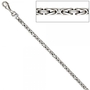 K�nigsarmband 925 Sterling Silber rhodiniert 19 cm Armband