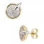 Ohrstecker 585 Gelbgold Wei�gold bicolor 60 Diamanten Brillanten