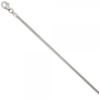 Schlangenkette 925 Silber 1,6 mm 80 cm Halskette Silberkette Karabiner