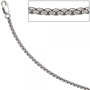 Venezianerkette 925 Sterling Silber 2,5 mm 90 cm Halskette Karabiner
