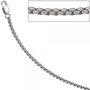 Venezianerkette aus 925 Sterling Silber 2,5 mm 45 cm Karabiner