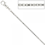 Venezianerkette 925 Sterling Silber 1,8 mm 80 cm Halskette Karabiner