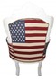 Casa Padrino Barock Sessel King USA Design / Creme 85 x 85 x H. 120 cm - USA Barock Sessel