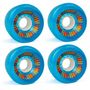 Koston Longboard Wheel Set Carlos Wheels 70mm/80A (4 Rollen) - Rollen Set Wheels 