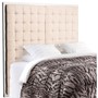 Casa Padrino Luxus Hotel Bett-Kopfteil Naturfarbig 180 x H. 180 cm - Limited Edition