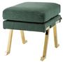 Casa Padrino Luxus Hotel Hocker 60 x 46 x H. 50 cm - Designer Sitzhocker