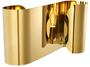 Casa Padrino Luxus Wohnzimmer Wandleuchte Gold 38 x 11 x H. 21 cm - Designer Hotel Restaurant Wandlampe