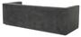 Casa Padrino Luxus 3er Sofa Anthrazitgrau 231 x 86 x H. 73,5 cm - Luxus Wohnzimmer Sofa