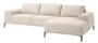 Casa Padrino Luxus Lounge Sofa Naturfarbig 285 x 164 x H. 80 cm - Luxus Kollektion