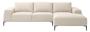 Casa Padrino Luxus Lounge Sofa Naturfarbig 285 x 164 x H. 80 cm - Luxus Kollektion