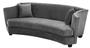 Casa Padrino Luxus Sofa Grau 226 x 110 x H. 74 cm - Luxus Wonzimmer M�bel