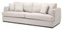 Casa Padrino Wohnzimmer Sofa Naturfarbig 234 x 103 x H. 86 cm - Luxus Qualit�t