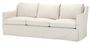 Casa Padrino Luxus Hotel Sofa Naturfarbig 230 x 100 x H. 83 cm - Hotel M�bel