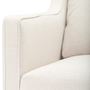 Casa Padrino Luxus Hotel Sofa Naturfarbig 230 x 100 x H. 83 cm - Hotel M�bel