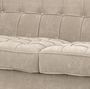 Casa Padrino Luxus Sofa Greige 230 x 81 x H. 78 cm - Luxus Kollektion