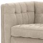 Casa Padrino Luxus Sofa Greige 230 x 81 x H. 78 cm - Luxus Kollektion