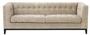 Casa Padrino Luxus Sofa Greige 230 x 81 x H. 78 cm - Luxus Kollektion