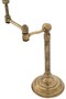 Casa Padrino Luxus Tischleuchte mit Schwenkarm in vintage messing 27 x 50 x H. 90 cm - Wohnzimmer M�bel
