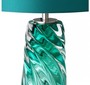 Casa Padrino Designer Tischleuchte T�rkis 17 x 42 x H. 67 cm - Luxus Kollektion