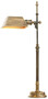 Casa Padrino Luxus Tischleuchte Vintage Messing 16 x 20,5 x H. 82 cm - Antikstil Tischlampe