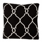 Casa Padrino Luxus Kissen 2er Set Schwarz 50 x H. 50 cm - Designer Accessoires 