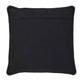 Casa Padrino Kissen schwarz mit Muster 50 x H. 50 cm - Luxus Qualit�t