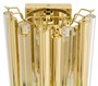 Casa Padrino Luxus Wandleuchte / Wandlampe Gold 23 x 14,5 x H. 42 cm - Hotel Restaurant Kollektion