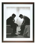 Casa Padrino Druck John & Robert Kennedy 78 x H. 92 cm - Luxus Bild 