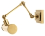 Casa Padrino Wandleuchte Gold 28,5 x 24 x H. 20 cm - Luxus Wandlampe