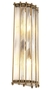 Casa Padrino Luxus Wandlampe Antik Messing 22 x 11 x H. 54 cm - Hotel Restaurant Kollektion
