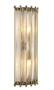 Casa Padrino Luxus Wandlampe Antik Messing 22 x 11 x H. 54 cm - Hotel Restaurant Kollektion