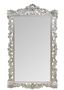 Casa Padrino Barock Spiegel Silber 110 x H. 193 cm - Antik Stil Wandspiegel