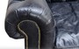 Casa Padrino Luxus 6er Sofa Schwarz 410 x 120 x H. 77 cm - Chesterfield M�bel