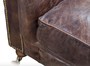 Casa Padrino Luxus 6er Sofa Braun 410 x 120 x H. 77 cm - Chesterfield M�bel