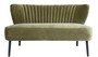 Casa Padrino Luxus Wohnzimmer Sofa Gr�n 129 x 75 x H. 73,5 cm - Designer M�bel