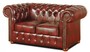 Casa Padrino Chesterfield Wohnzimmer 3er Set Weinrot - Luxus Echtleder M�bel