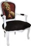 Casa Padrino Barock Salon Stuhl Marilyn Monroe - Barock Antik Stil M�bel - Mod3 - Limited Edition